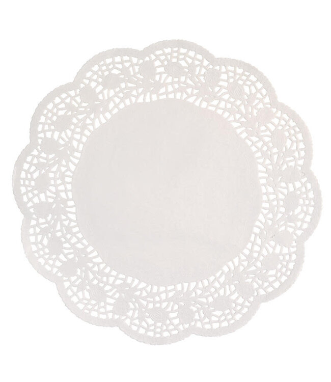 UNIQUE INDUSTRIES INC White 10.5in Doilies  - 16ct