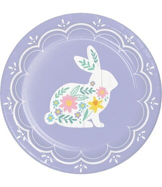 Amscan Easter Elegance 9in Plates - 8ct