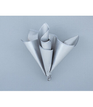 UNIQUE INDUSTRIES INC Metallic Silver Tissue Paper - 5 Sheets