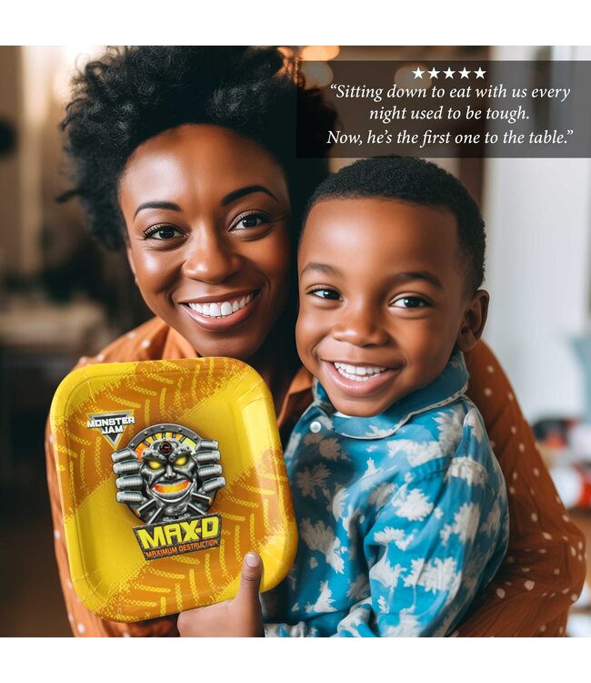 PRIME PARTY Monster Jam 7" Dessert Plates - 8 Count