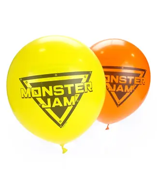 PRIME PARTY Monster Jam Latex Balloons - 12 Count