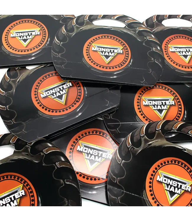 PRIME PARTY Monster Jam Tire Favor Boxes - 8 Count