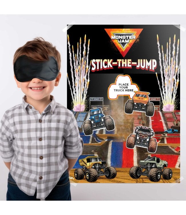 PRIME PARTY Monster Jam Stick-the-Jump Party Game