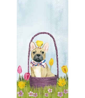 BOSTON INTERNATIONAL Bunny Dogs Guest Napkins - 16ct