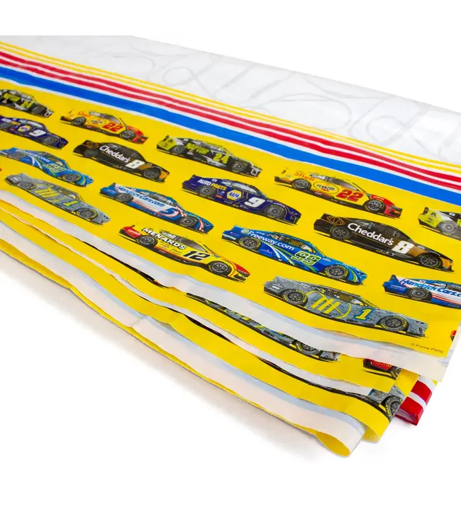 PRIME PARTY NASCAR Table Cover 54in X 108in