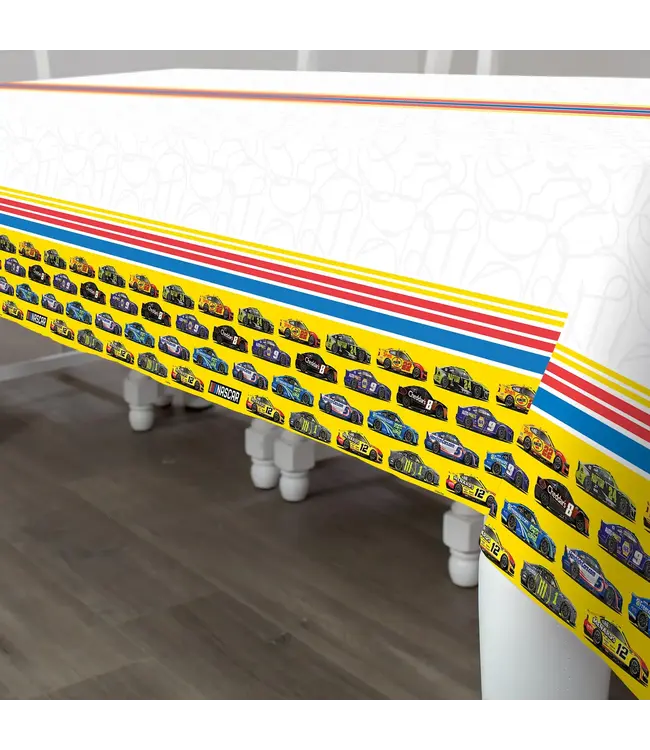 PRIME PARTY NASCAR Table Cover 54in X 108in