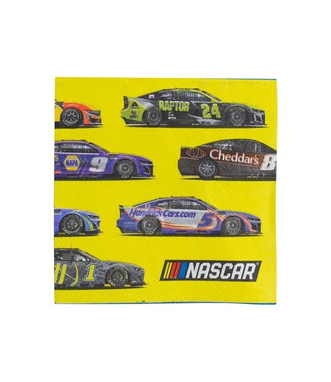 PRIME PARTY NASCAR Beverage Napkins - 16 Count