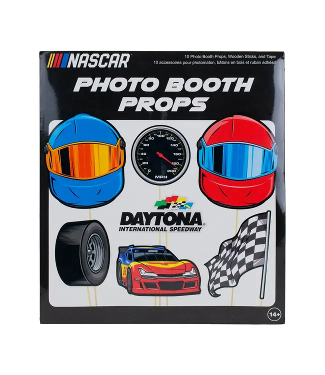 PRIME PARTY NASCAR Photo Booth Props - 10 Count