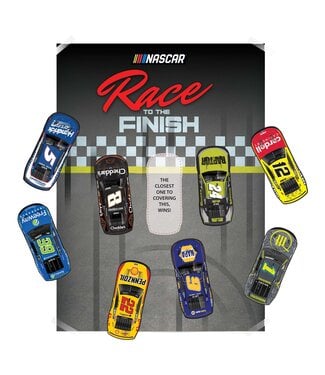 PRIME PARTY NASCAR Pin-the-Car Race to the Finish Game