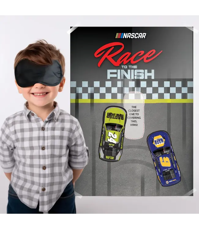 PRIME PARTY NASCAR Pin-the-Car Race to the Finish Game