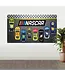 PRIME PARTY NASCAR Fabric Wall Banner Decoration - 34inX60in