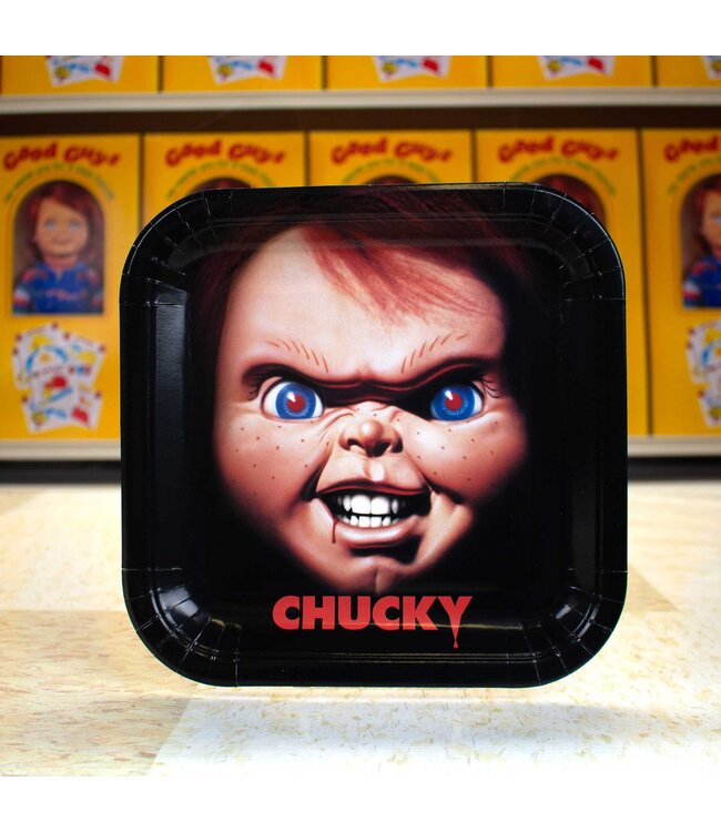 PRIME PARTY Chucky Dinner 9in Plates - 8 Count