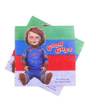 PRIME PARTY Chucky Luncheon Napkins - 16 Count