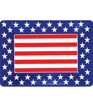 Creative Converting Starts And Stripes 14in Tray