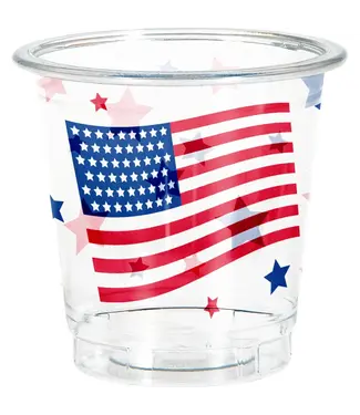 Creative Converting 8CT 2oz SHOT CUPS PATRIOTIC