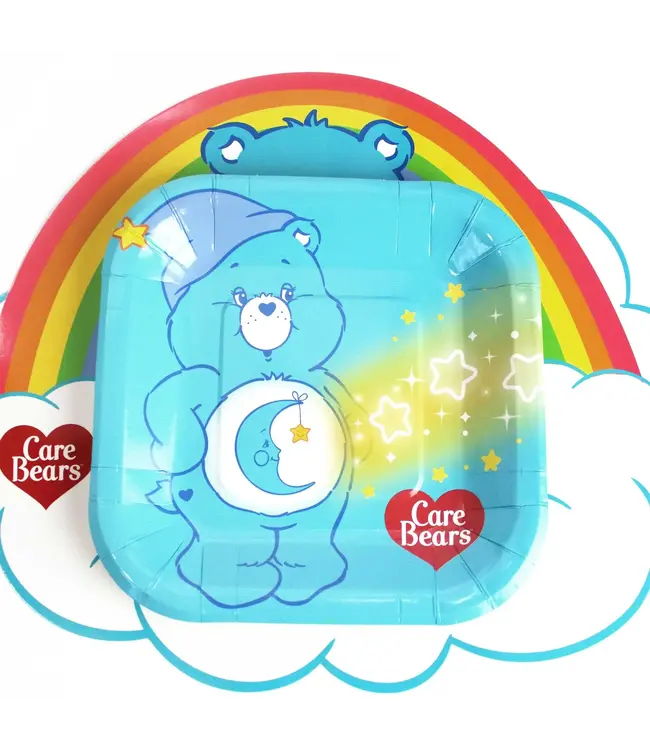 PRIME PARTY Care Bears Dessert 7in Plates - 8 Count