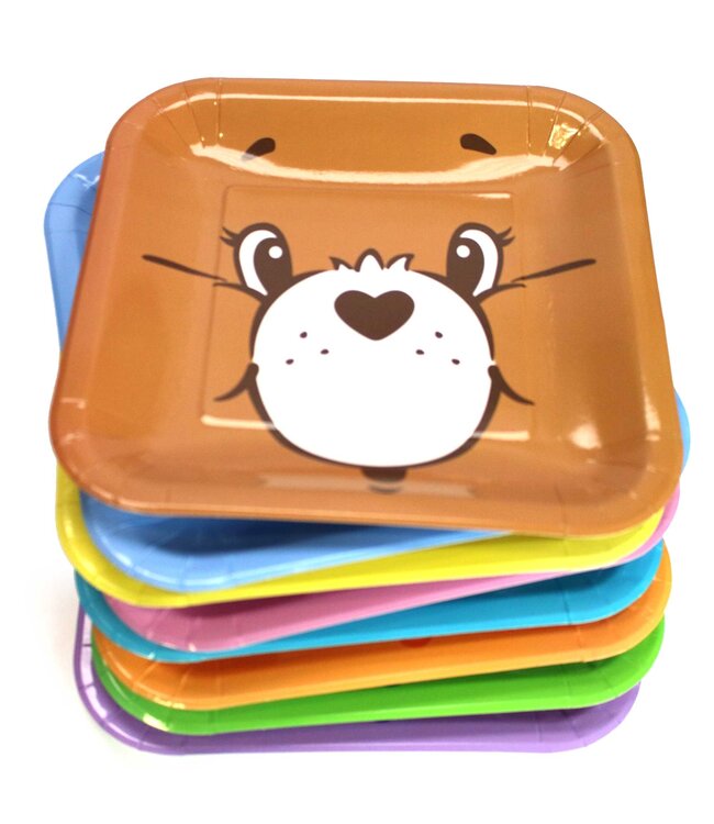 PRIME PARTY Care Bears Dinner 9in Plates - 8 Count