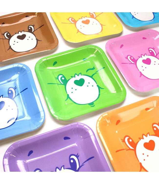 PRIME PARTY Care Bears Dinner 9in Plates - 8 Count