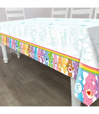 PRIME PARTY Care Bears Table Cover - 54in X 108in