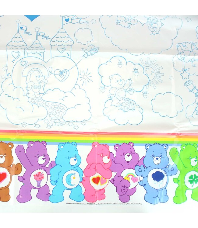 PRIME PARTY Care Bears Table Cover - 54in X 108in