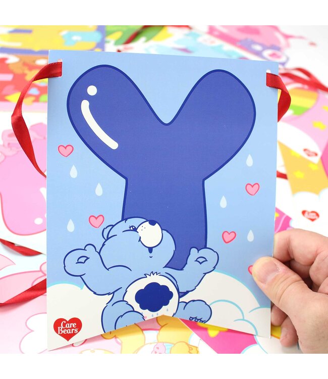 PRIME PARTY Care Bears Jointed Happy Birthday Banner