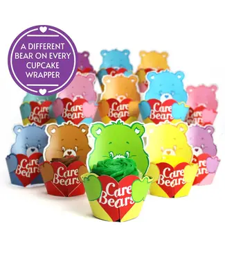 PRIME PARTY Care Bears Cupcake Wrappers - 12 Count