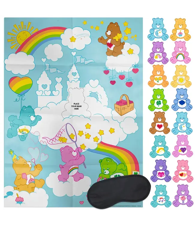 PRIME PARTY Care Bears Stick the Bear on the Cloud Game