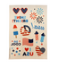 MID-VALLEY CLOSEOUTS Patriotic Tattoos - 24ct