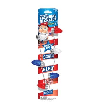 SHAWSHANK LEDZ Patriotic Flashing Necklace