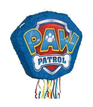 UNIQUE INDUSTRIES INC Paw Patrol Shaped Drum Pull Pop Out Pinata