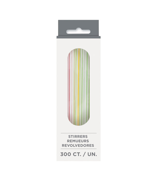 UNIQUE INDUSTRIES INC Straw Stirrers - 300 Count