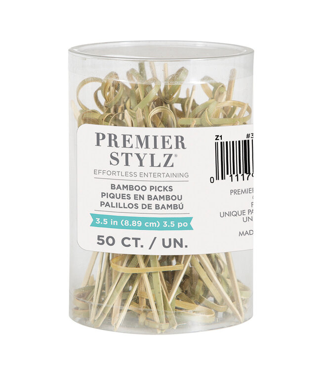 UNIQUE INDUSTRIES INC Bamboo Picks - 50 Count