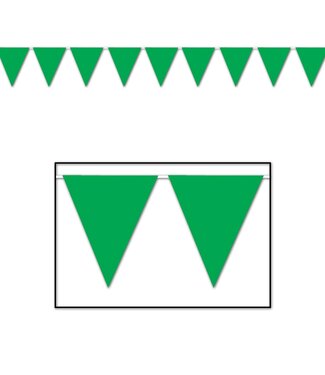 BEISTLE PENNANT BANNER GREEN