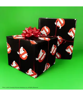 TRICK OR TREAT Ghostbusters Gift Wrap 30in X 96in