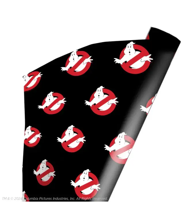 TRICK OR TREAT Ghostbusters Gift Wrap 30in X 96in