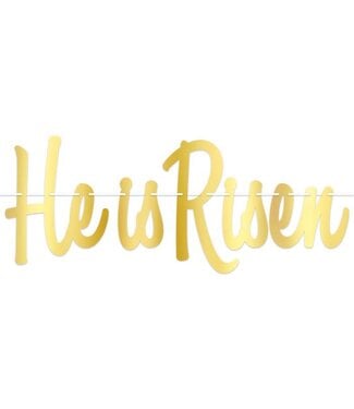 BEISTLE He is Risen Streamer - 27in