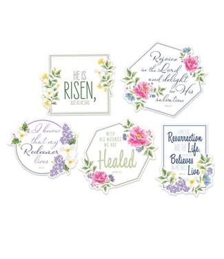 BEISTLE He is Risen Cutouts - 5 Count