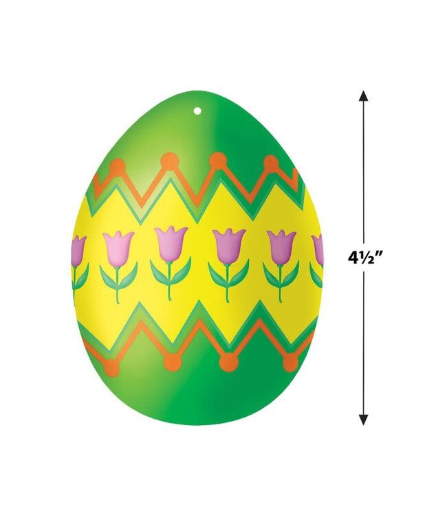 BEISTLE Easter Eggs Mini Cutouts - 10 Count