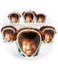 PRIME PARTY Bob Ross Cupcake Wrappers - 12 Count