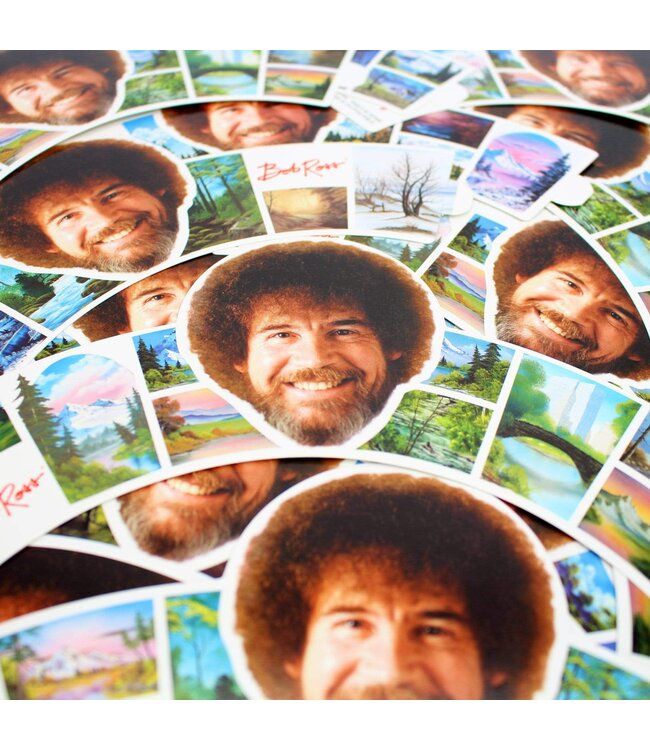 PRIME PARTY Bob Ross Cupcake Wrappers - 12 Count