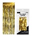 LOFTUS INTERNATIONAL Gold Foil Fringe Door Curtain - 3ft X 8ft