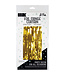 LOFTUS INTERNATIONAL Gold Foil Fringe Door Curtain - 3ft X 8ft