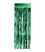 LOFTUS INTERNATIONAL Green Foil Fringe Door Curtain - 3ft X 8ft