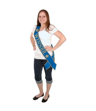 BEISTLE Winner Satin Sash