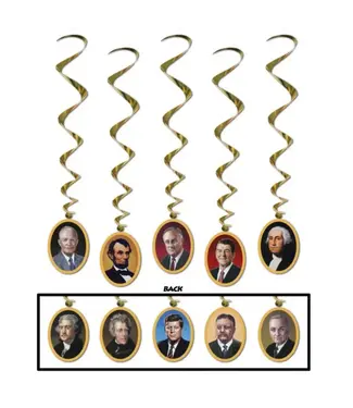 BEISTLE Presidents Swirl - 5ct