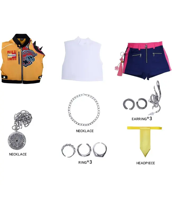 PARTY ON Deluxe K-Pop Demon Hunters Rumi Yellow #1