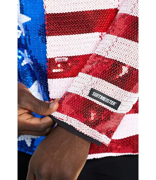 SUITMEISTER SUITMEISTER SEQUINS STARS & STRIPES