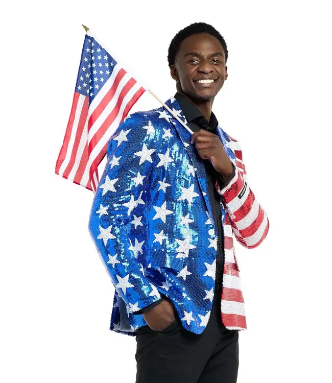 SUITMEISTER SUITMEISTER SEQUINS STARS & STRIPES