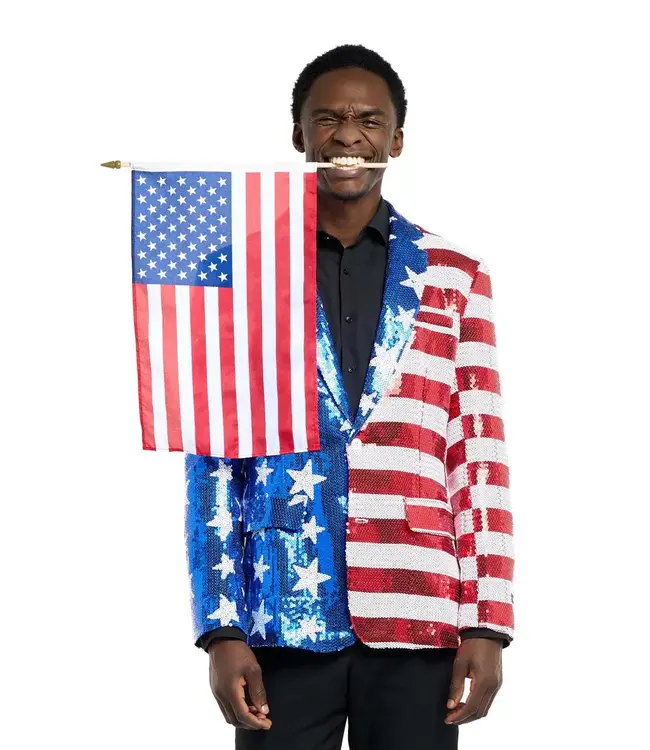 SUITMEISTER SUITMEISTER SEQUINS STARS & STRIPES