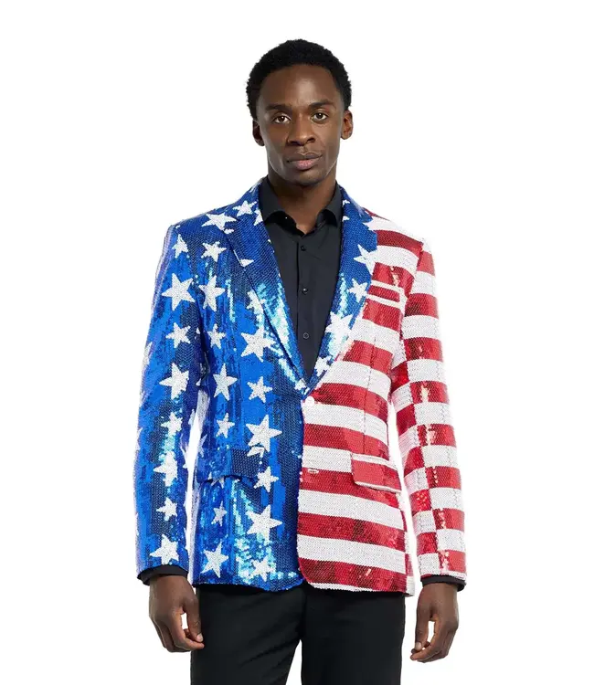 SUITMEISTER SUITMEISTER SEQUINS STARS & STRIPES